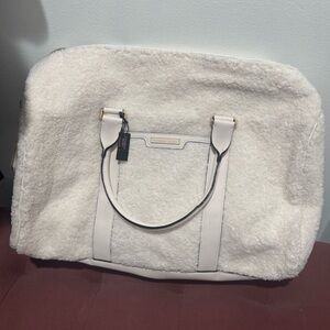 Victoria’s Secret Cream Shearling Tote